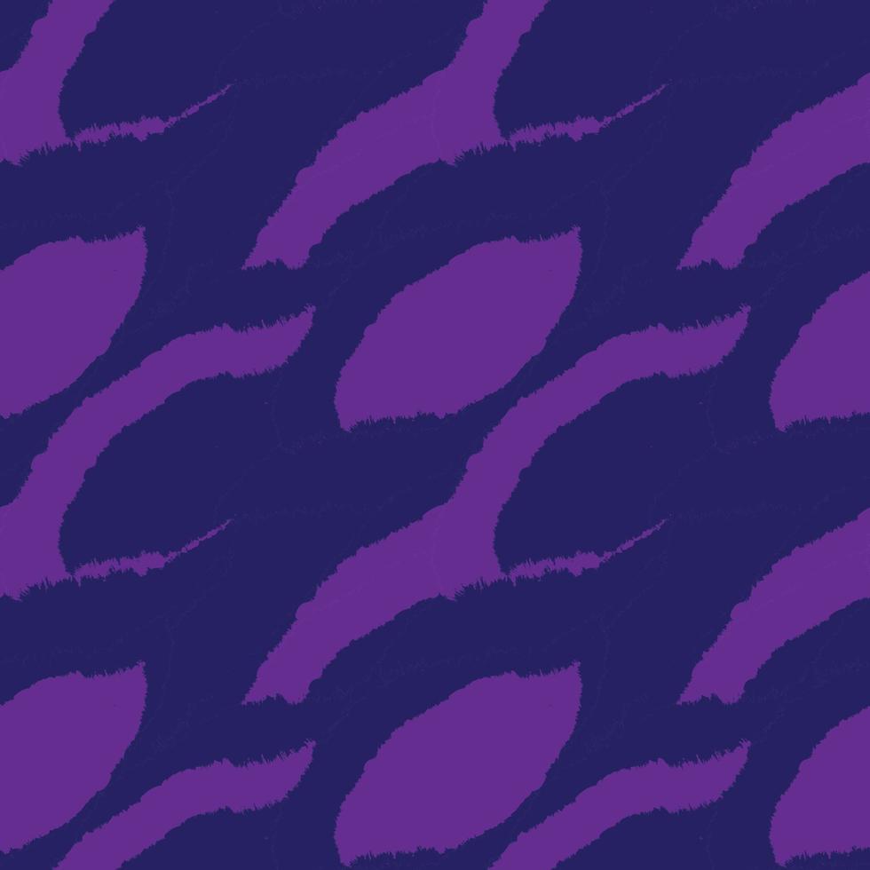 Purple Brush Stroke Fur Seamless Pattern vector