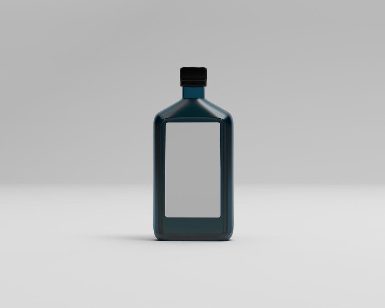 Cosmetic bottle mockup photo