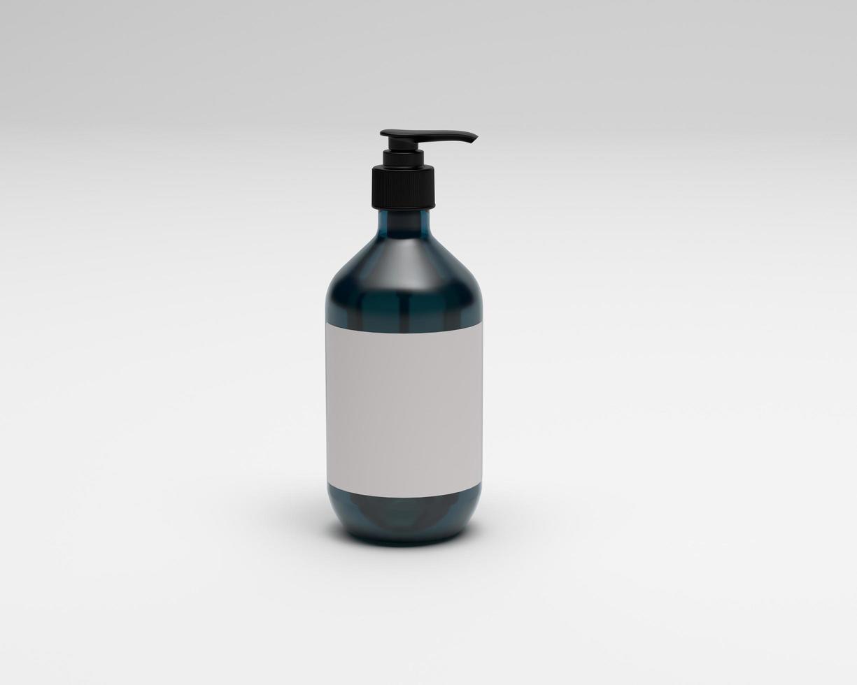 Cosmetic bottle mockup photo