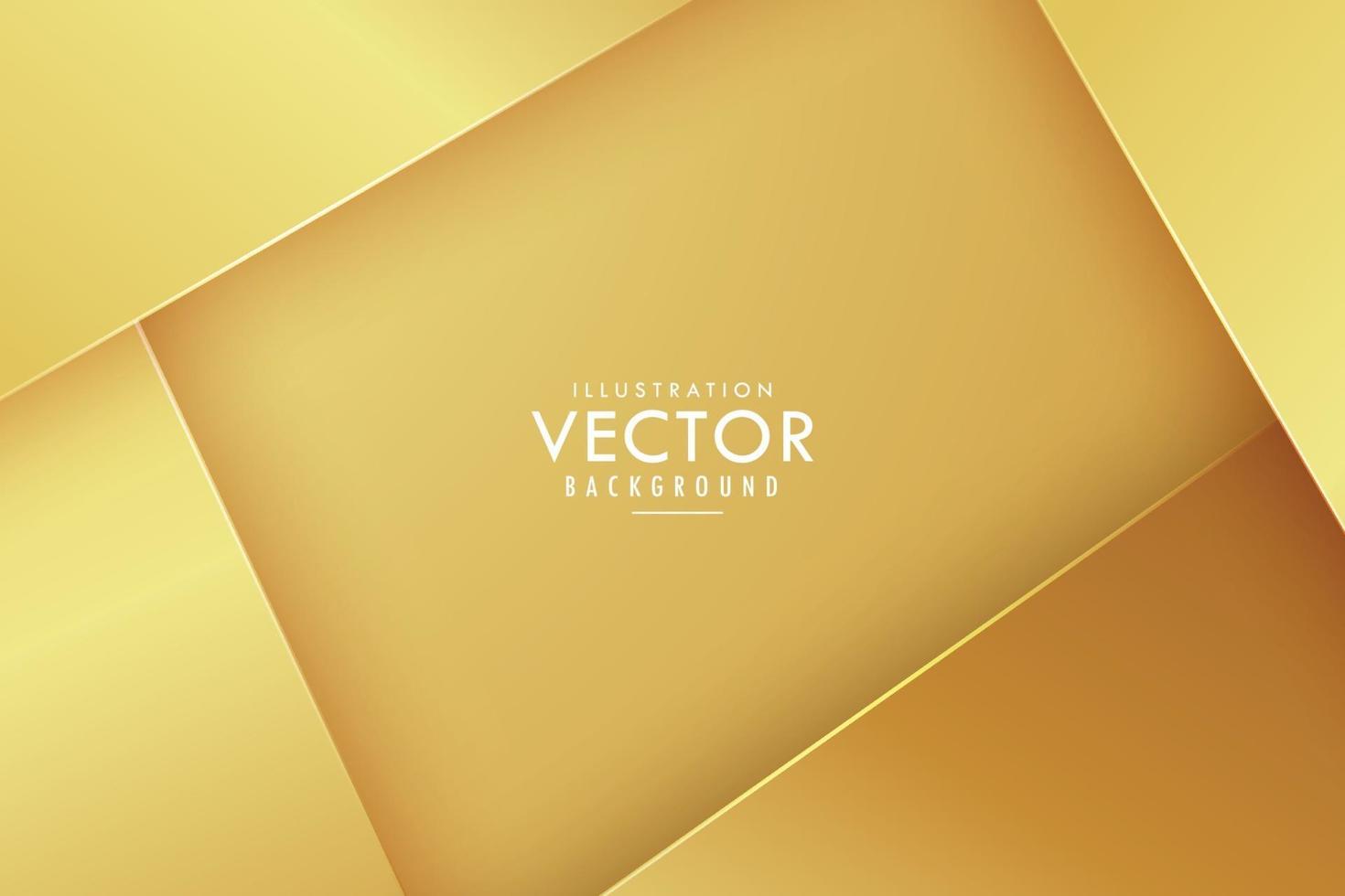 Golden background vector