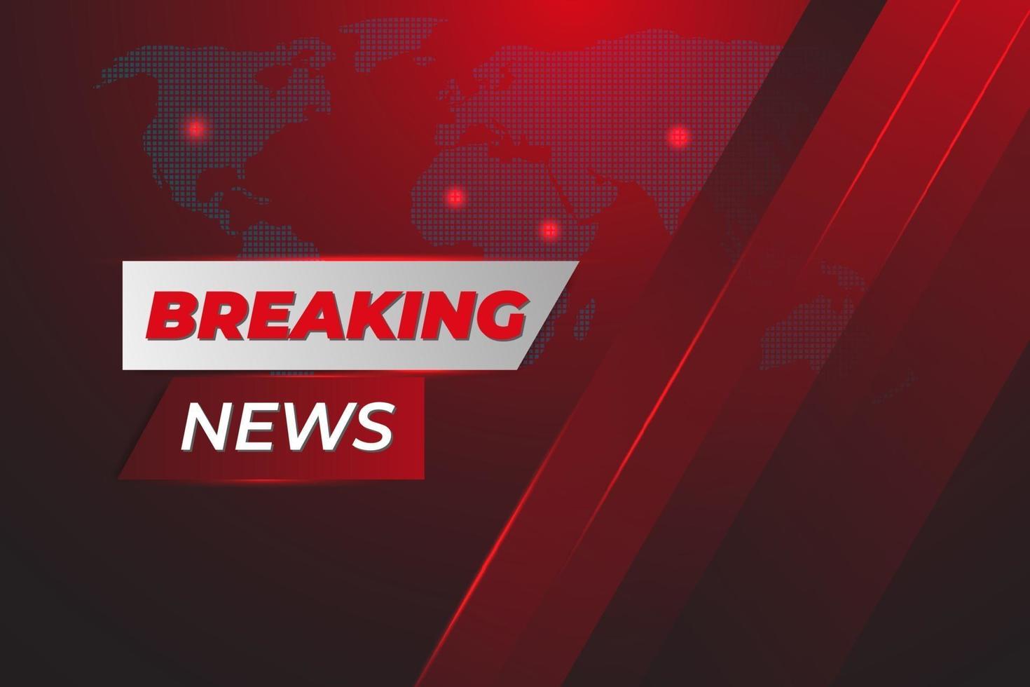 Breaking news background. Backdrop, hot news, live news background vector