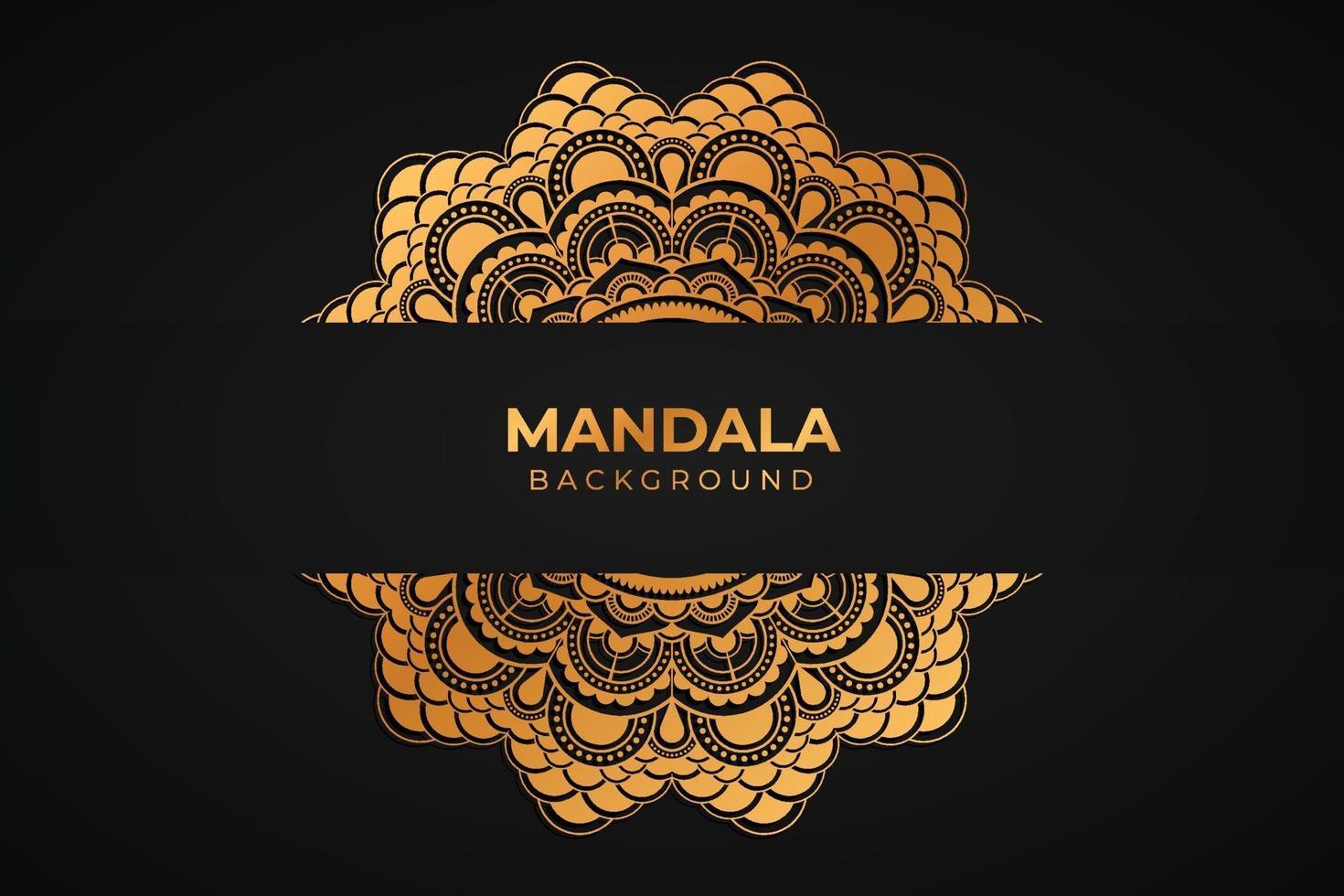 Luxury Mandala Background vector