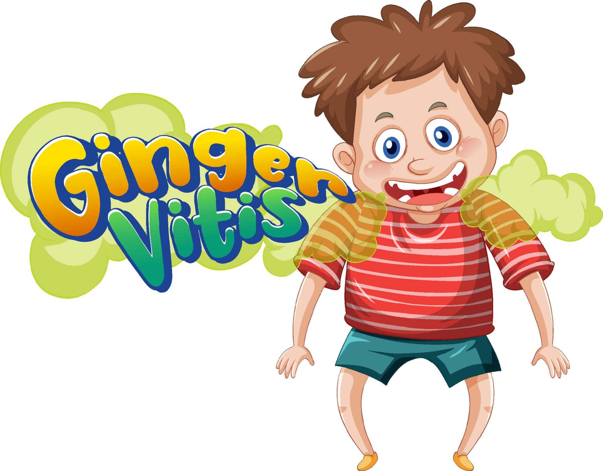 Ginger Vitis logo text design with a boy cartoon character 3332993 Vector Art at Vecteezy Ginger Vitis logo text design with a boy cartoon character 3332993 Vector Art at Vecteezy