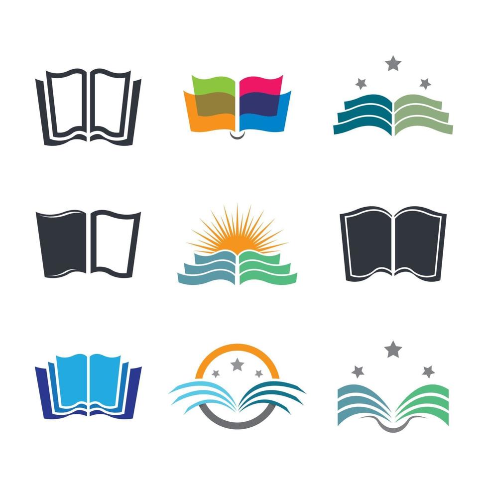 imagenes logo libro vector