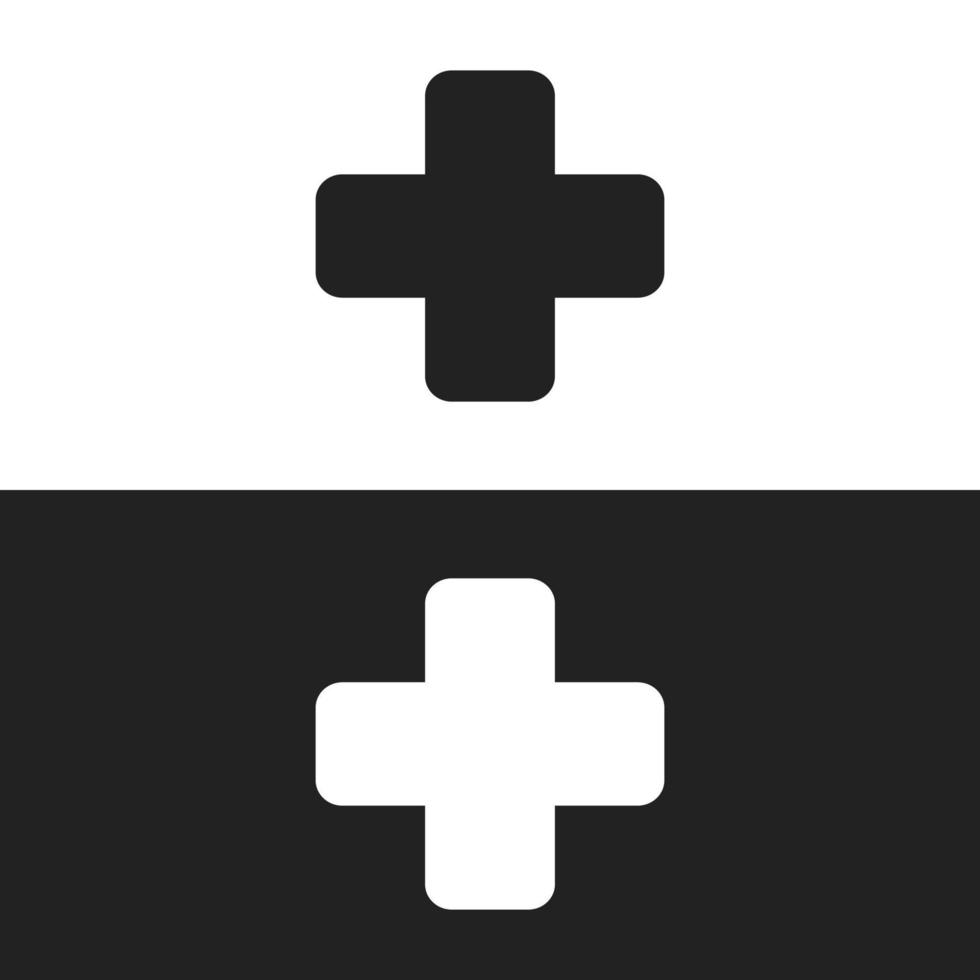 Health icon set black white vector icon flat illustration