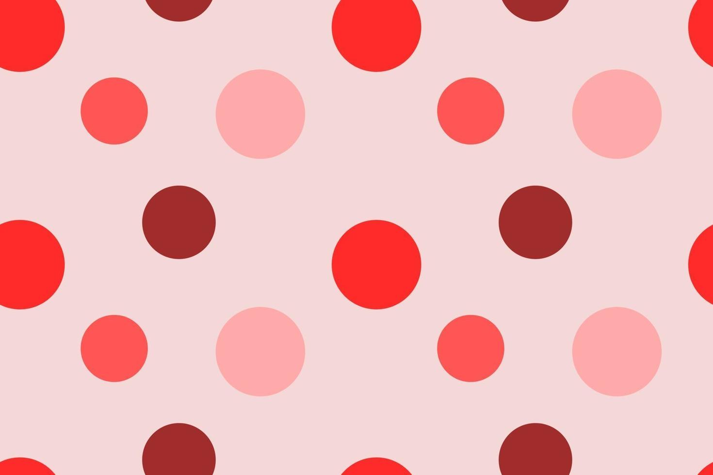 Abstract Round Cute Seamless Pattern Design vector