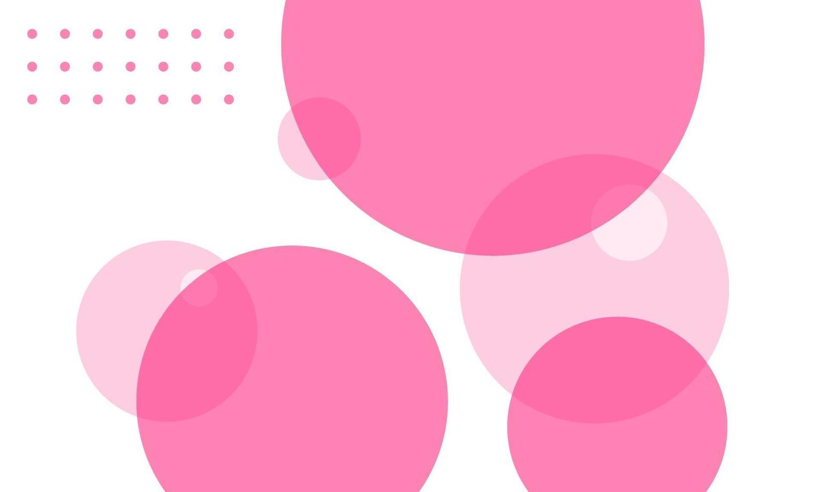 elegant abstract bubble rounds background. round shapes geometric vector
