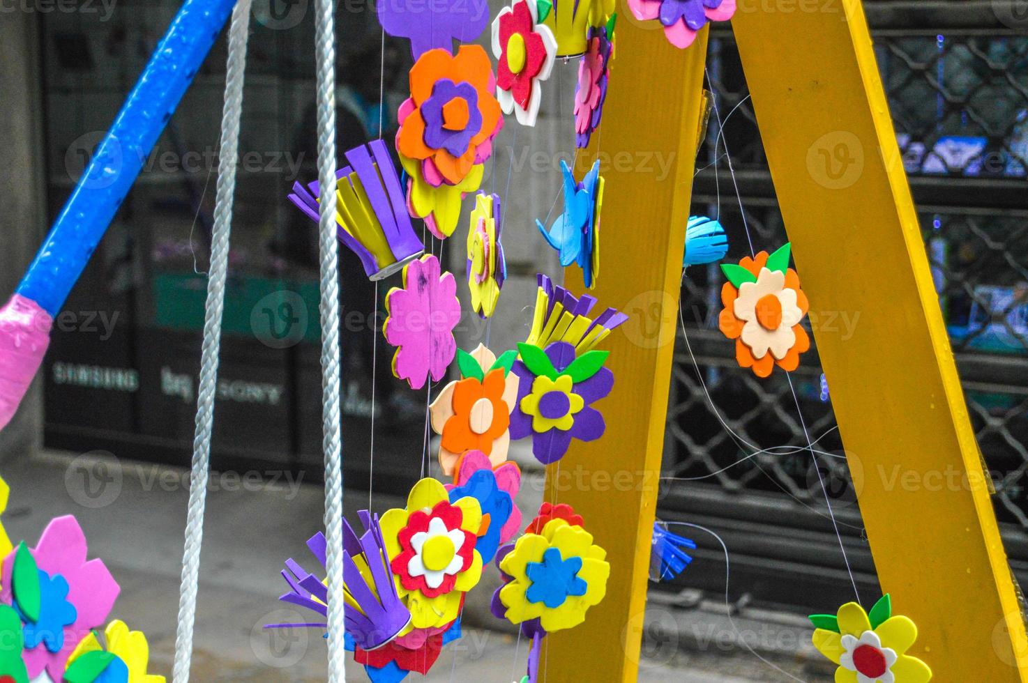 festival de las flores en girona temps de flors, españa. 2018 foto