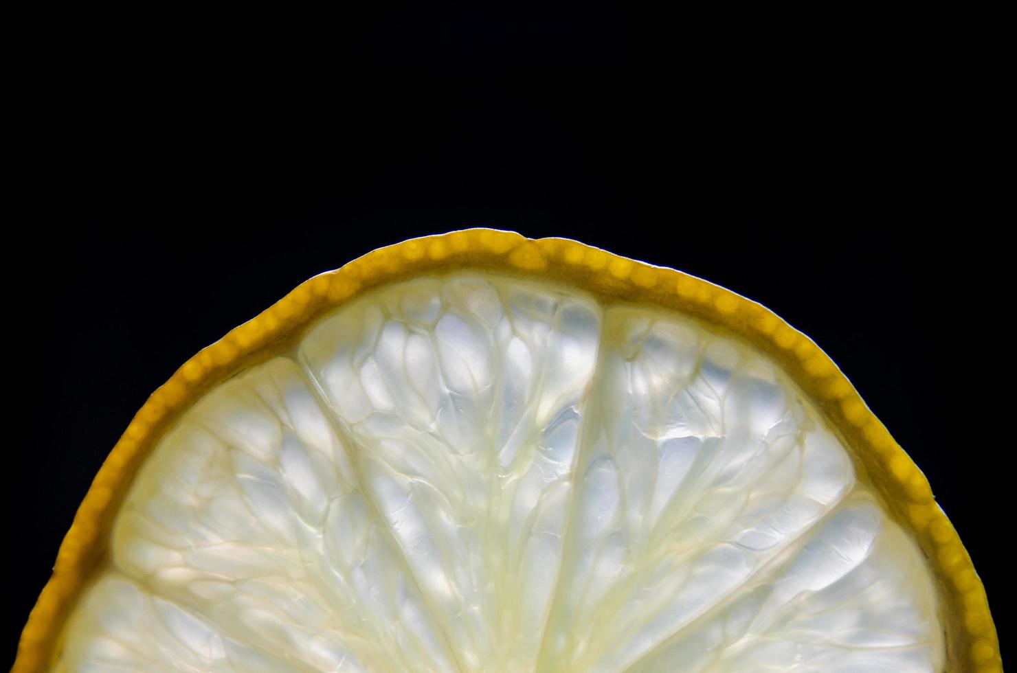 Close up of lemon and lime slice and fresh citrus fruit. photo