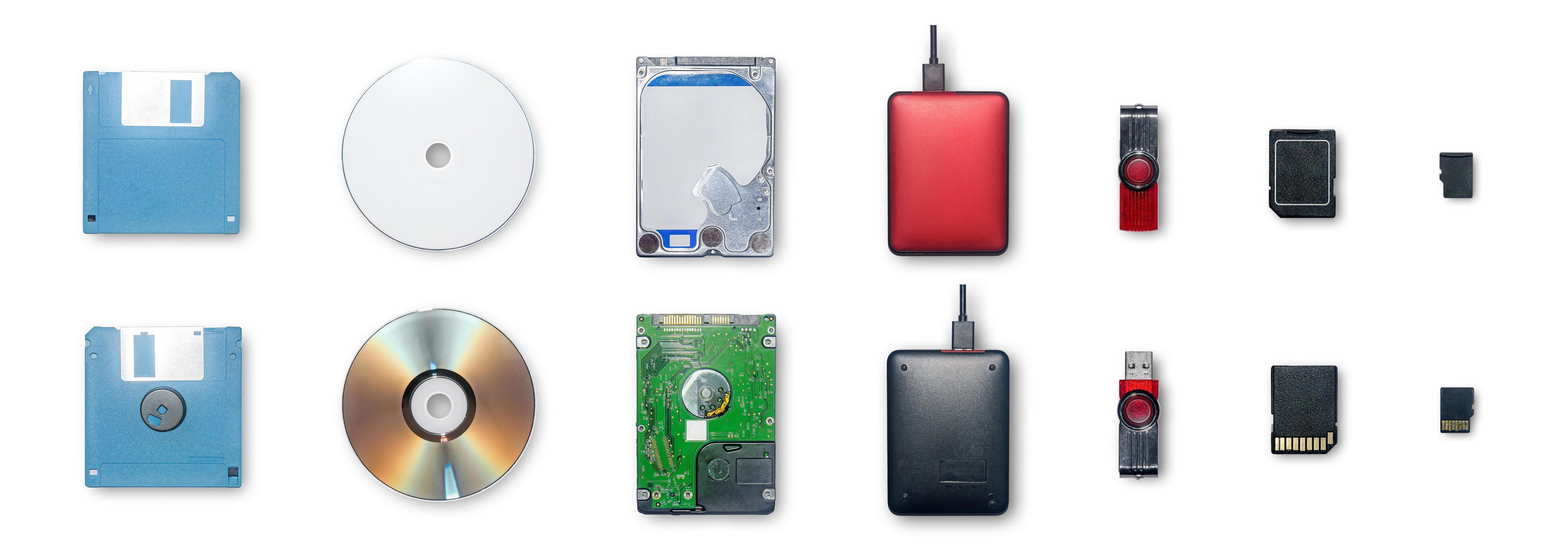 The devices use for storage information and transfer or backup data ...