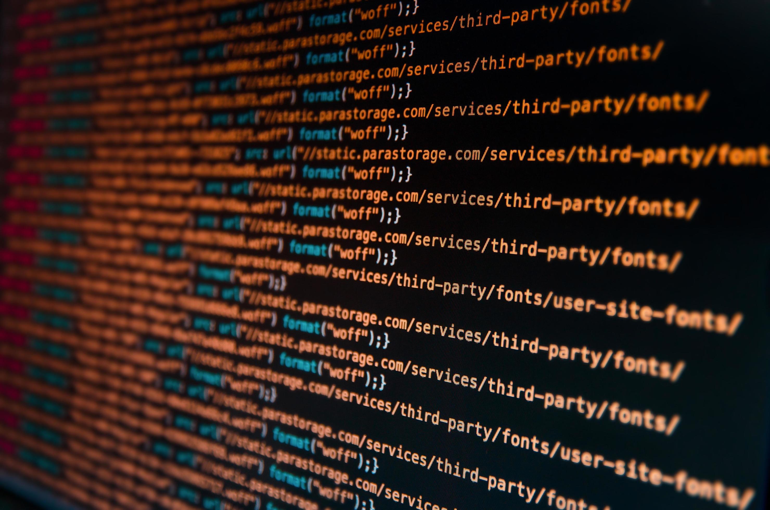 Desktop source code and Wallpaper by coding and programming. 3334873 Stock  Photo at Vecteezy