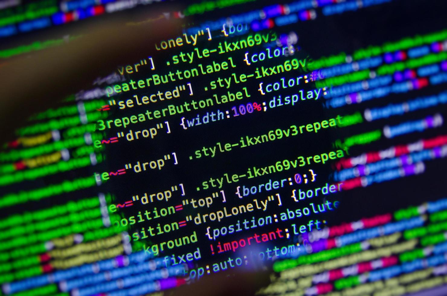 Desktop source code and Wallpaper by coding and programming. 3334917 Stock  Photo at Vecteezy