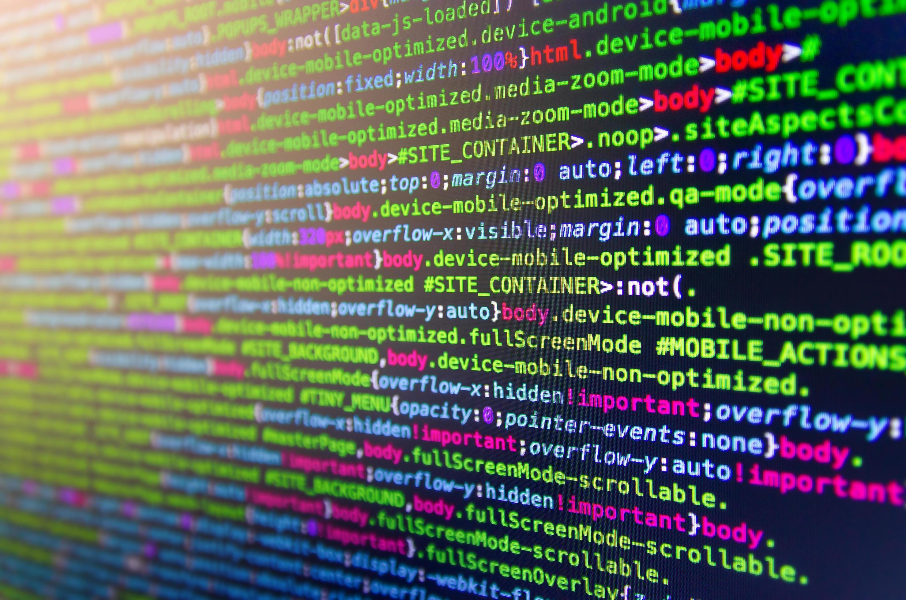 Desktop source code and Wallpaper by coding and programming. 3343387 Stock  Photo at Vecteezy