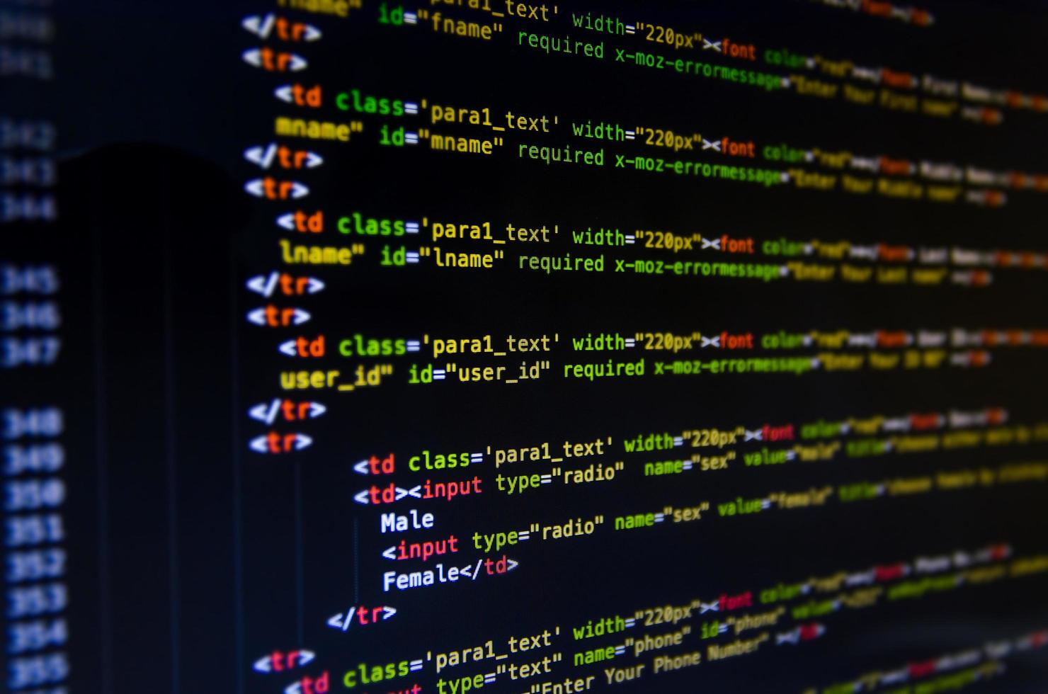 Desktop source code and Wallpaper by coding and programming. 3334917 Stock  Photo at Vecteezy