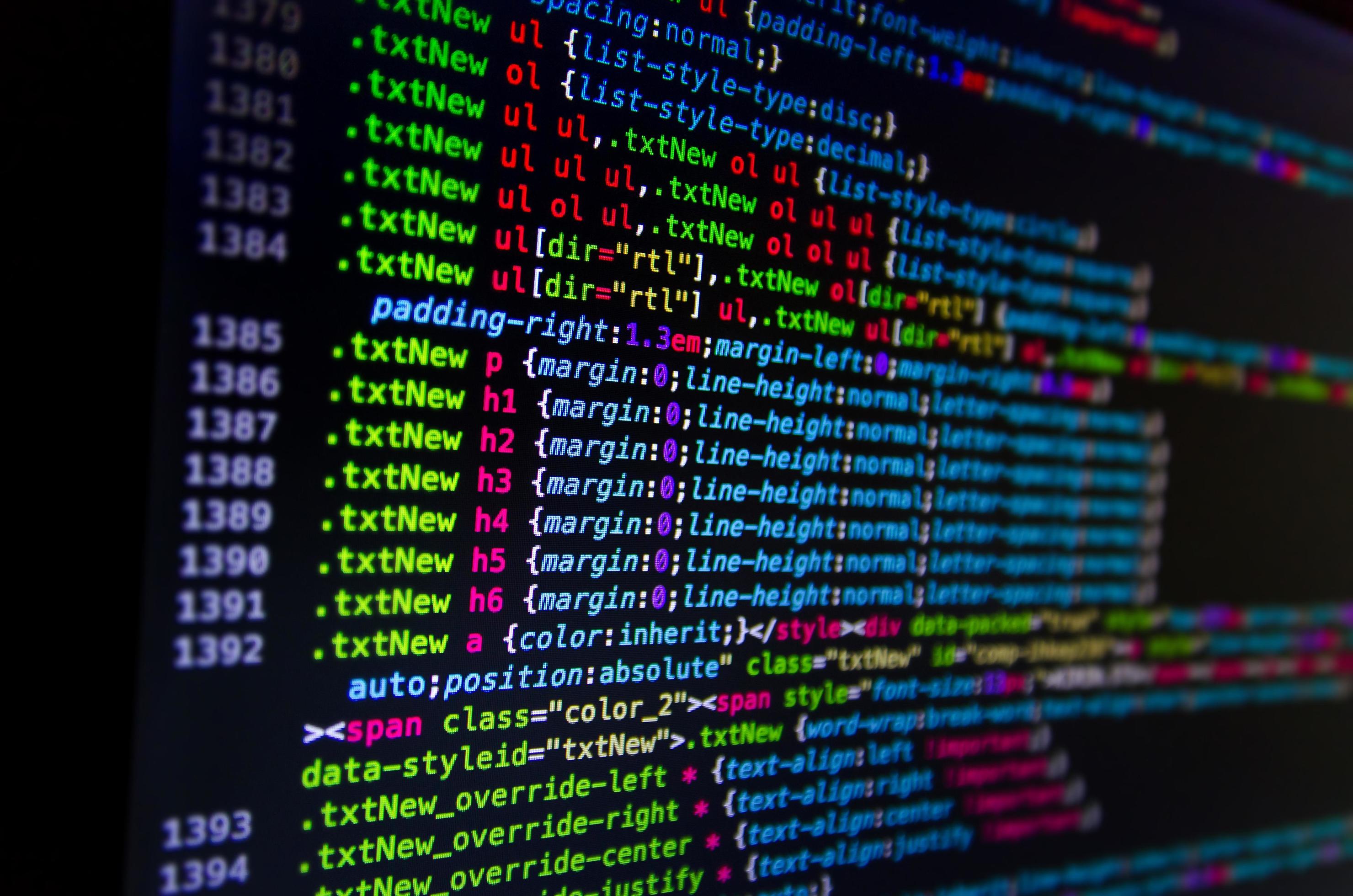 Desktop source code and Wallpaper by coding and programming. 3334913 Stock  Photo at Vecteezy