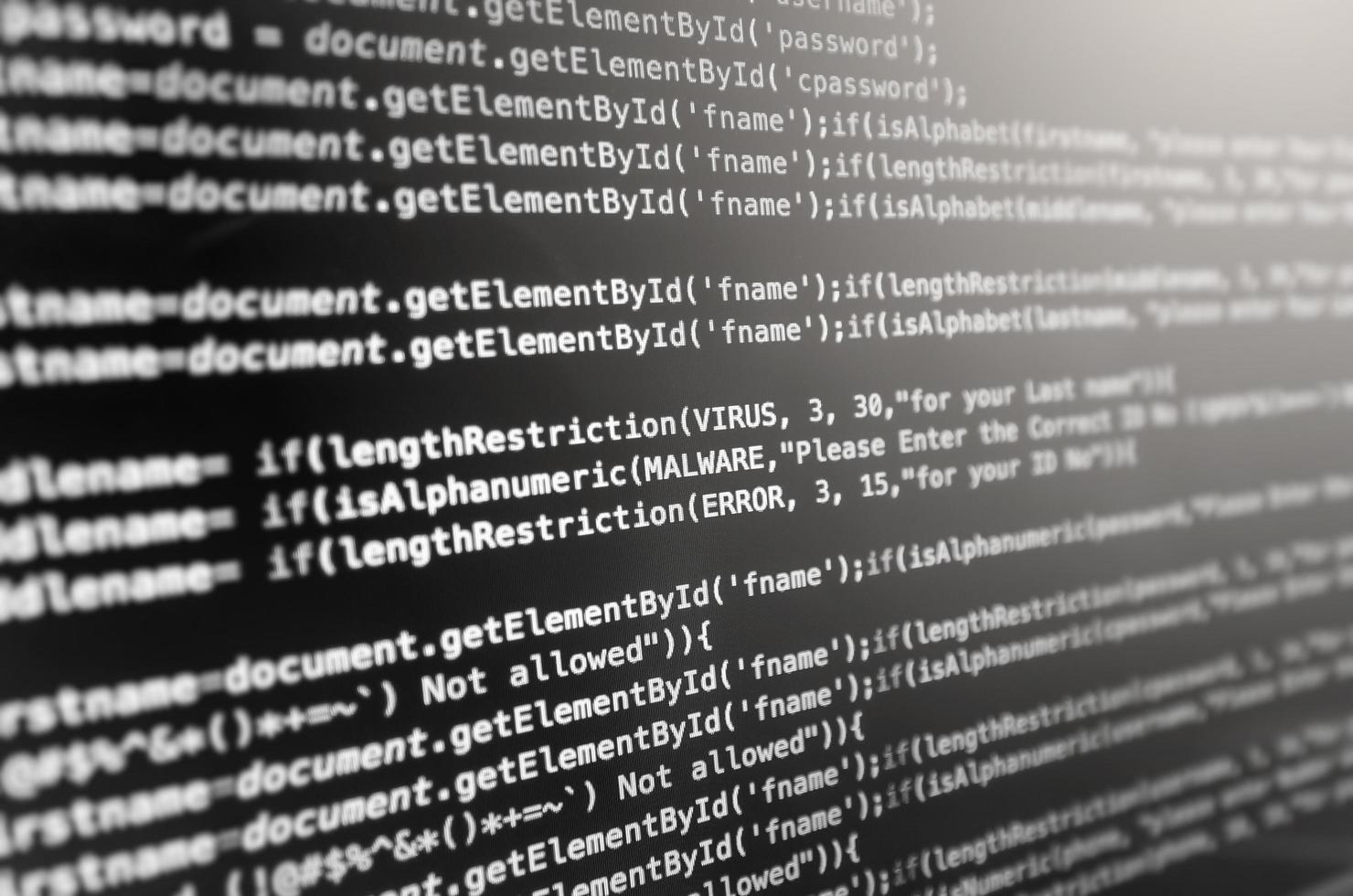 Desktop source code and Wallpaper by coding and programming. 3335566 Stock  Photo at Vecteezy