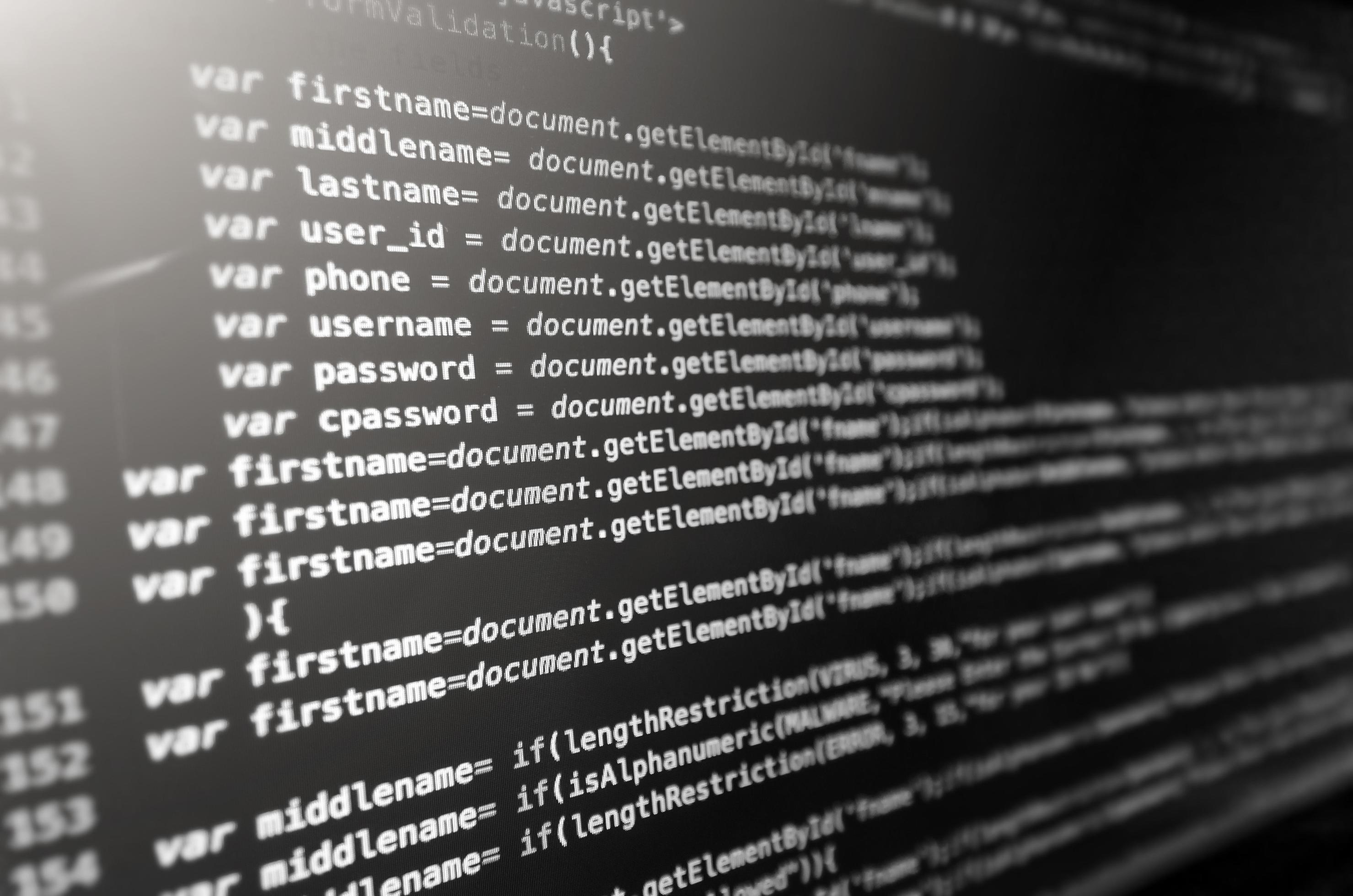 Desktop source code and Wallpaper by coding and programming. 3343387 Stock  Photo at Vecteezy