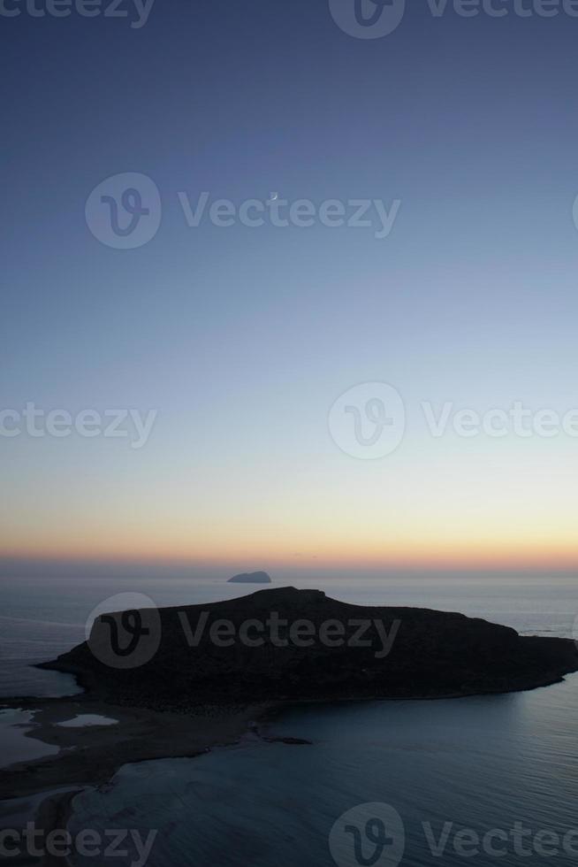 playa de balos laguna del sol isla de creta verano 2020 covid-19 vacaciones foto