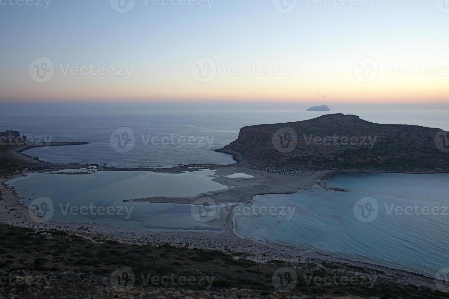 playa de balos laguna del sol isla de creta verano 2020 covid-19 vacaciones foto