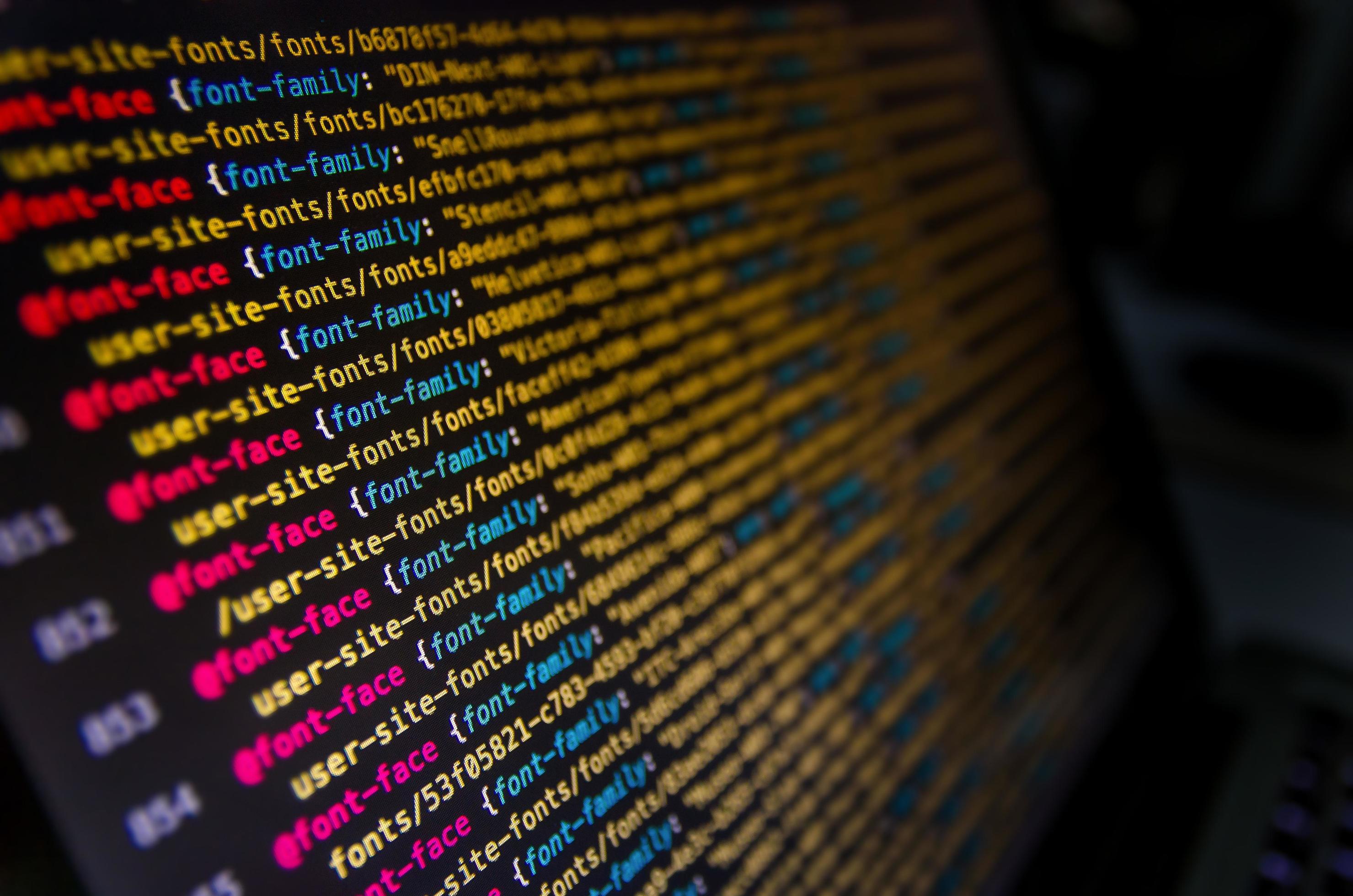 Desktop source code and Wallpaper by coding and programming. 3335566 Stock  Photo at Vecteezy