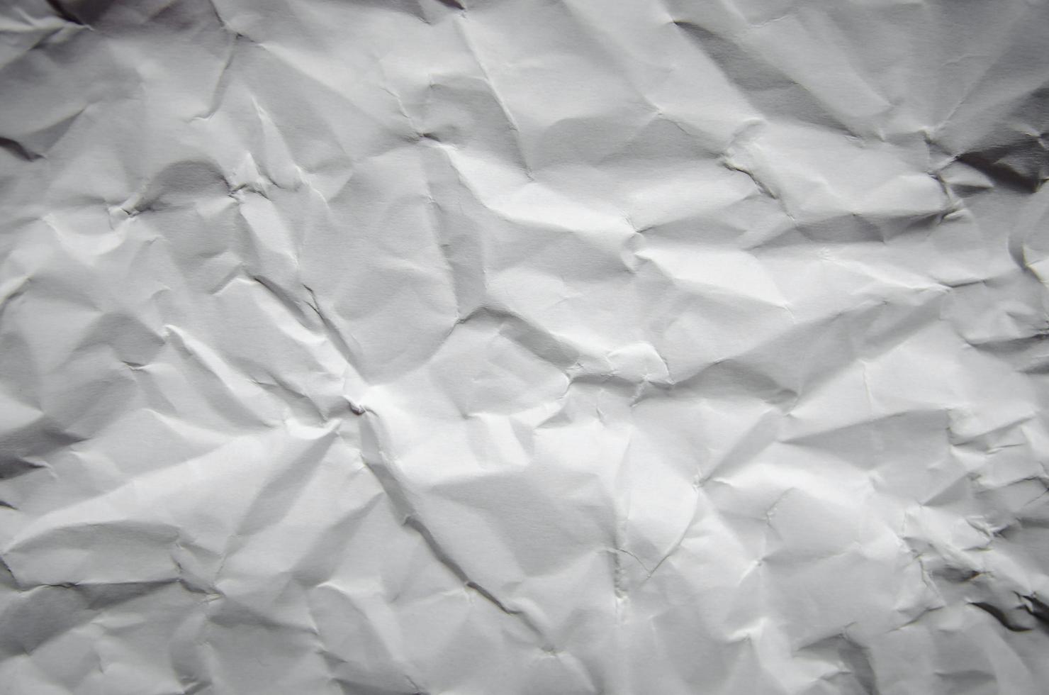 White background and wallpaper by crumpled paper texture. photo