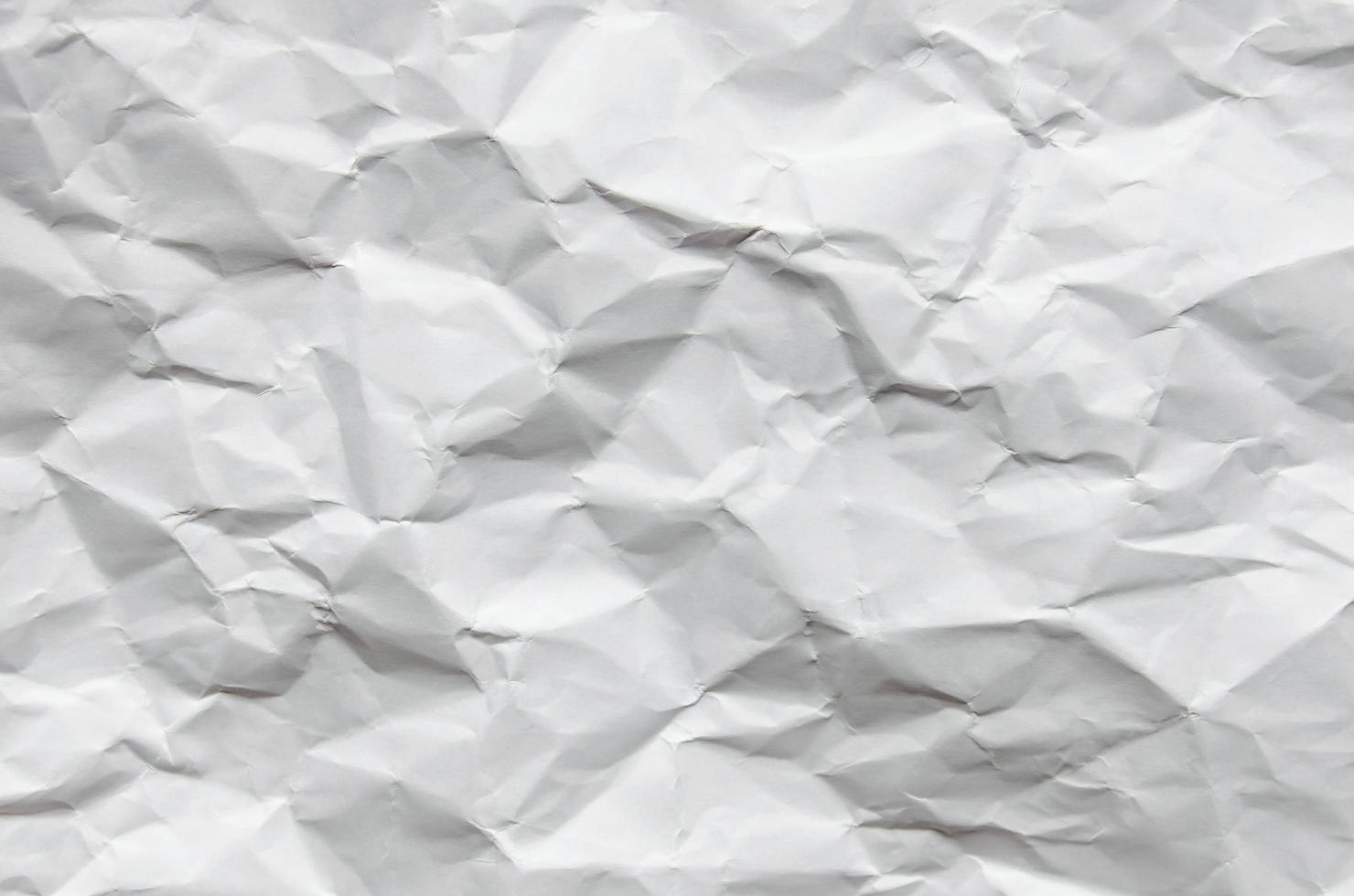 White background and wallpaper by crumpled paper texture. photo