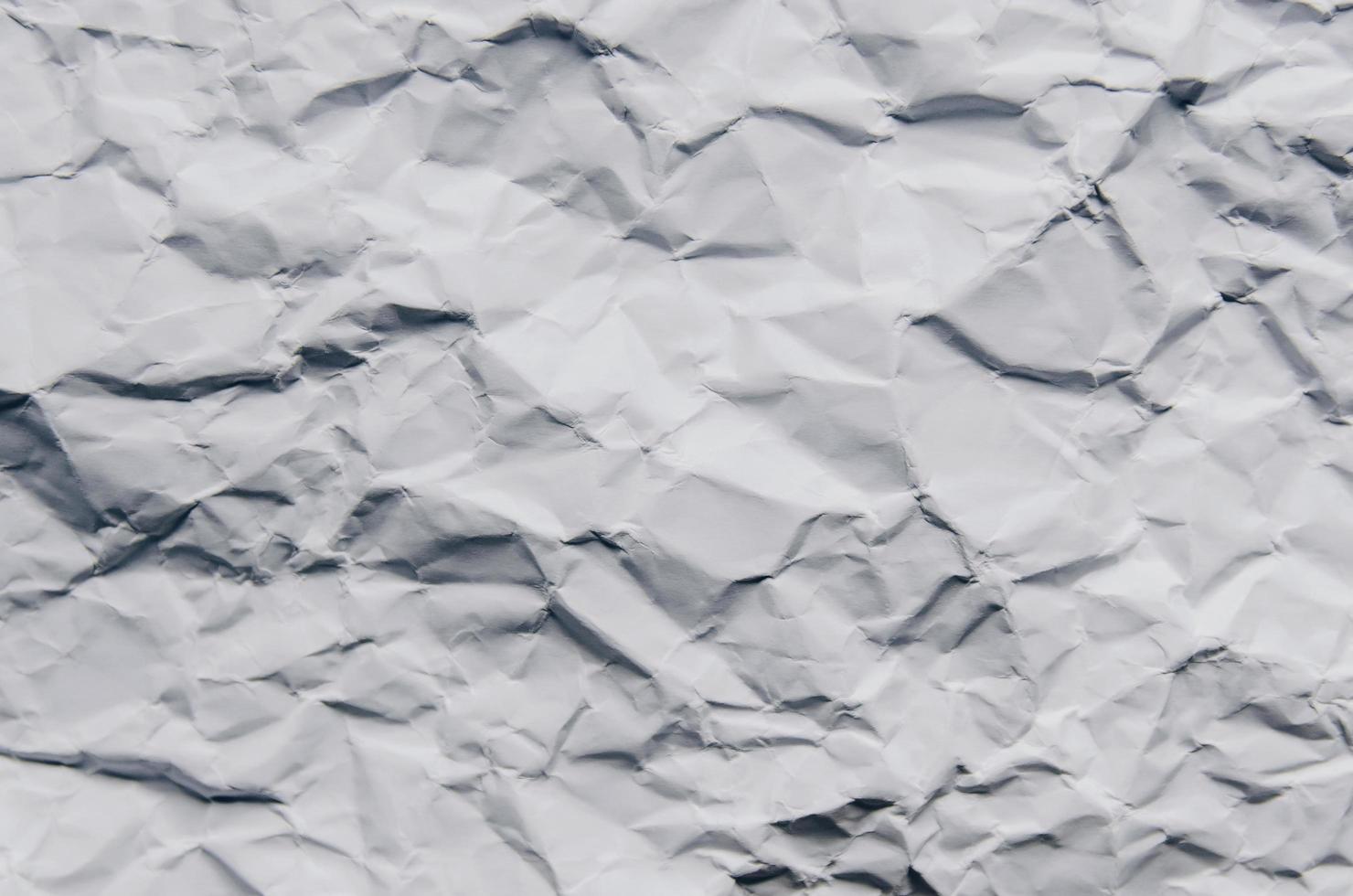 White background and wallpaper by crumpled paper texture. photo