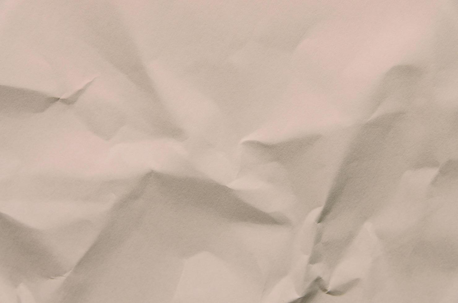 White background and wallpaper by crumpled paper texture. photo