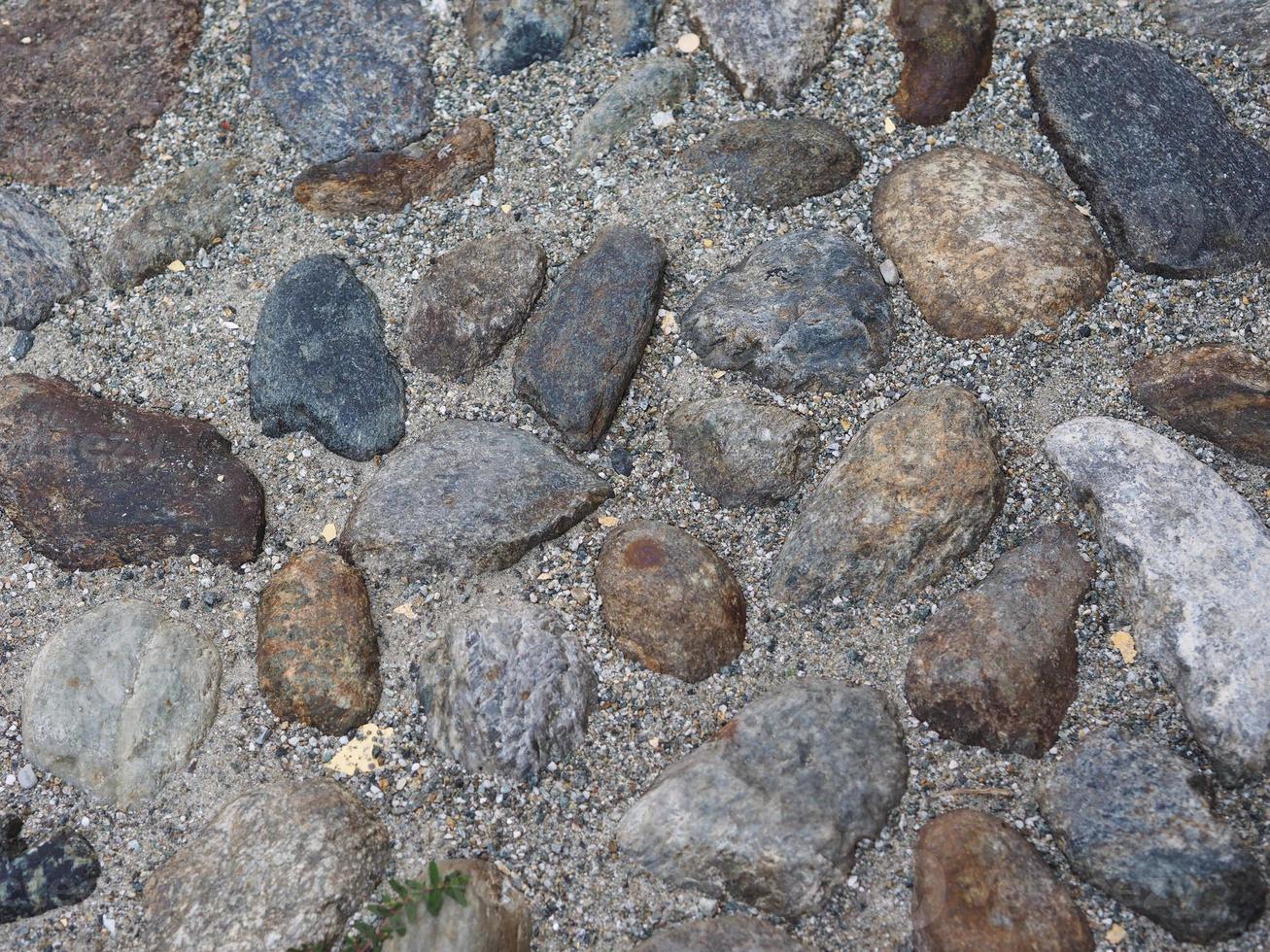 Stone floor background photo