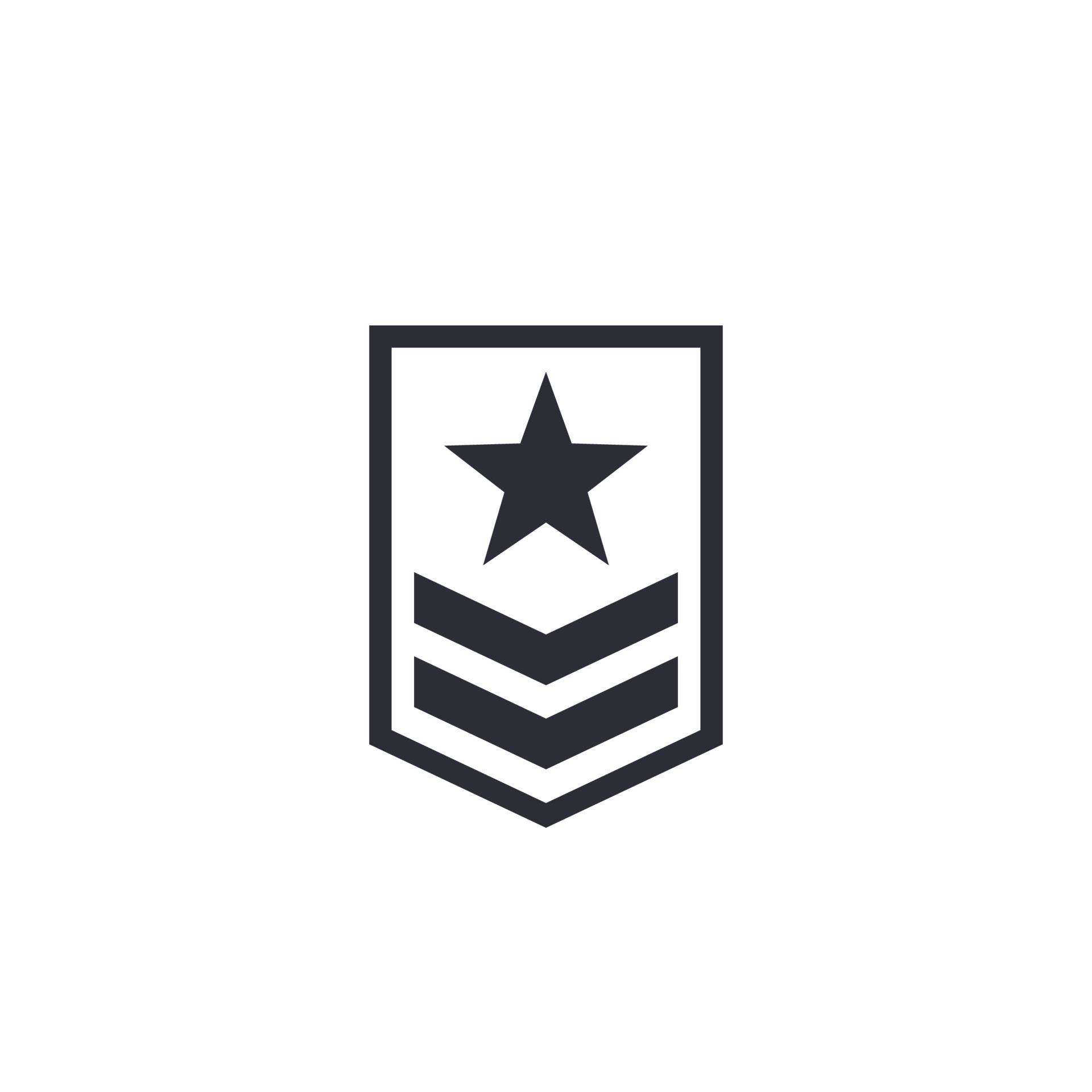 Military rank icon on white 3337670 Vector Art at Vecteezy