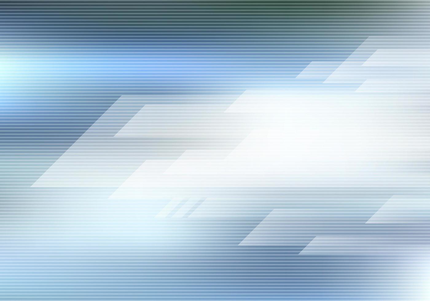 Abstract geometric layer lines blue background technology concept vector
