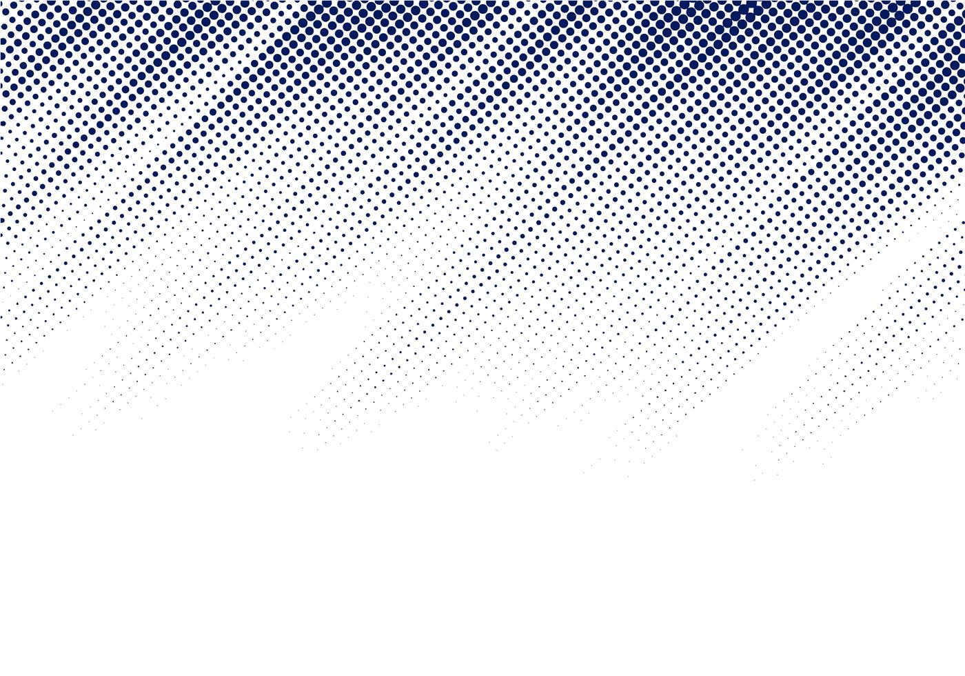 Textura de semitono diagonal azul abstracto sobre fondo blanco. vector