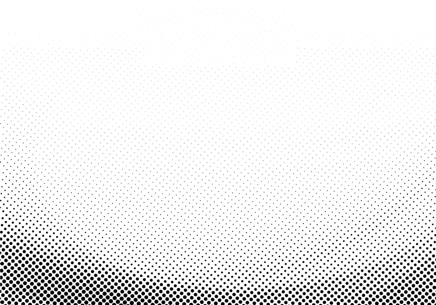 Plantilla abstracta curva de semitono negro sobre fondo blanco. vector
