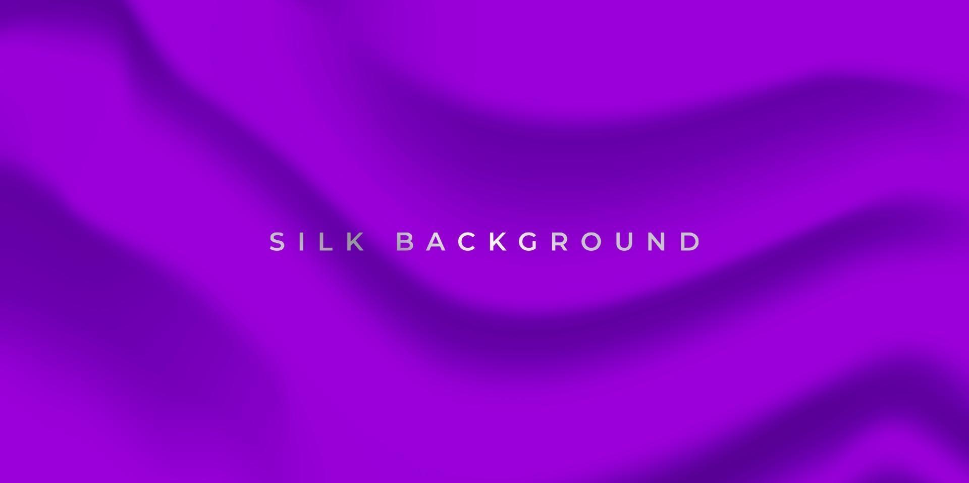 Minimalist modern and elegant lilac silk cloth background vector