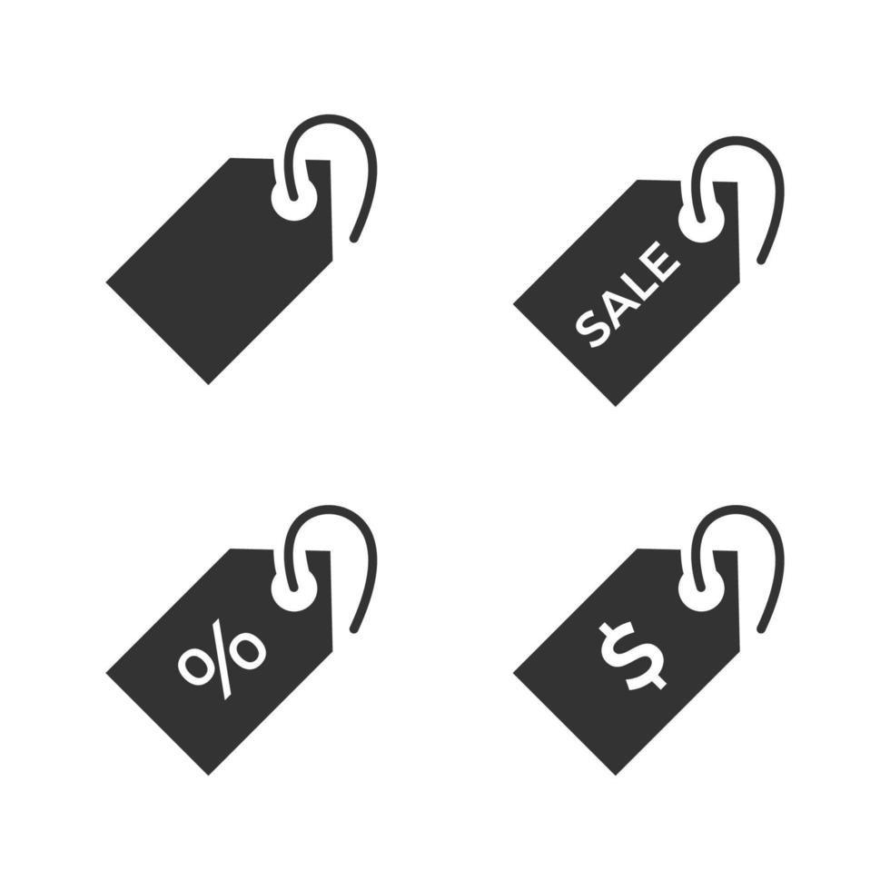 vector illustration of sale tag isolated icon