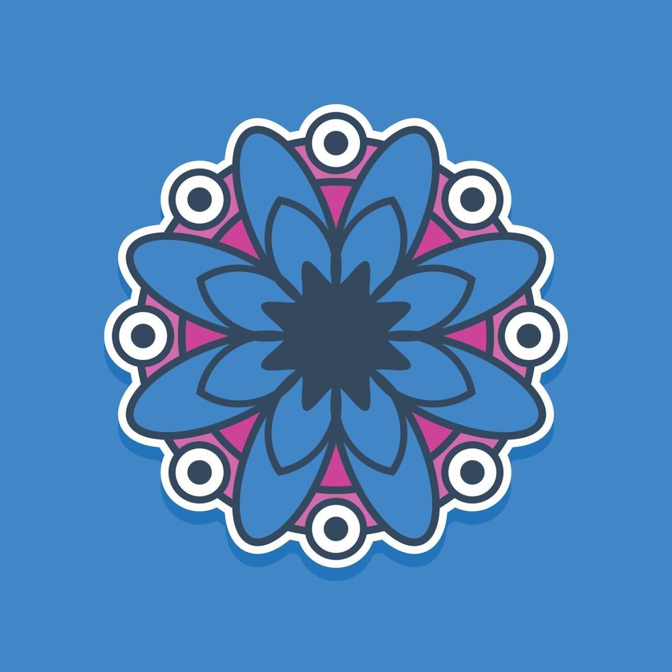 modern mandala vector image