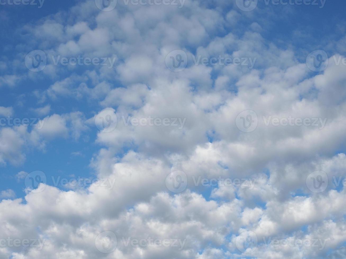cielo con fondo de nubes foto