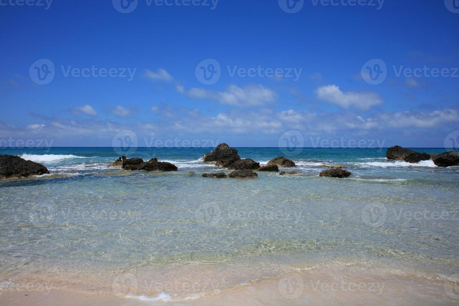 playa falassarna laguna azul isla de creta verano 2020 covid19 vacaciones foto