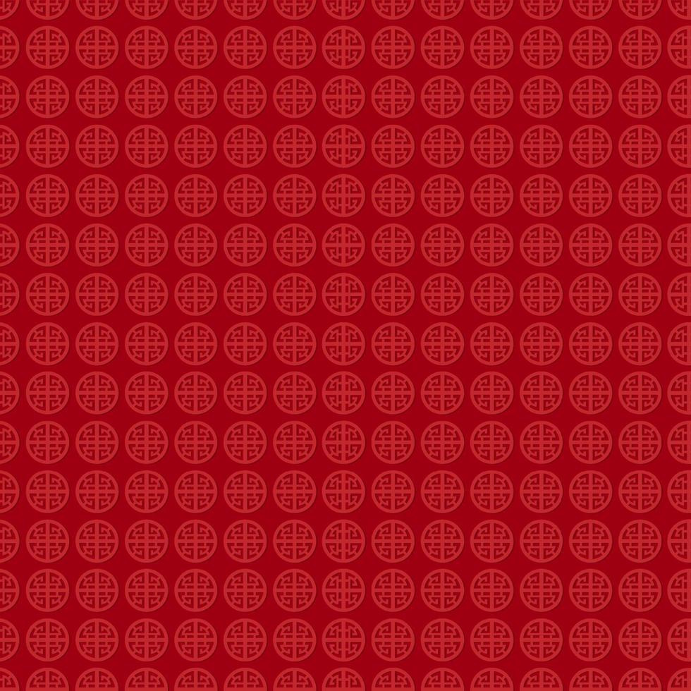 Vector image of seamless chinese pattern background