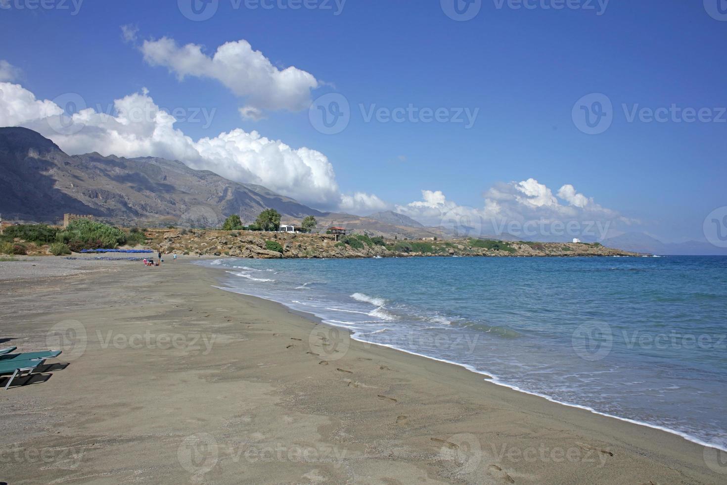 frangokastello beach creta island covid-19 temporada impresiones de fondo foto
