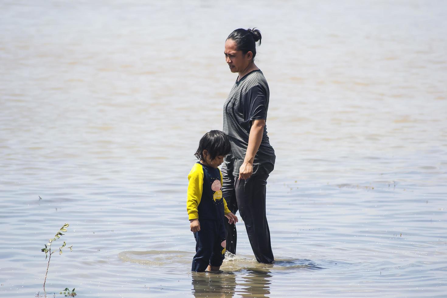 Sorong, Indonesia 2021- A mother and child photo