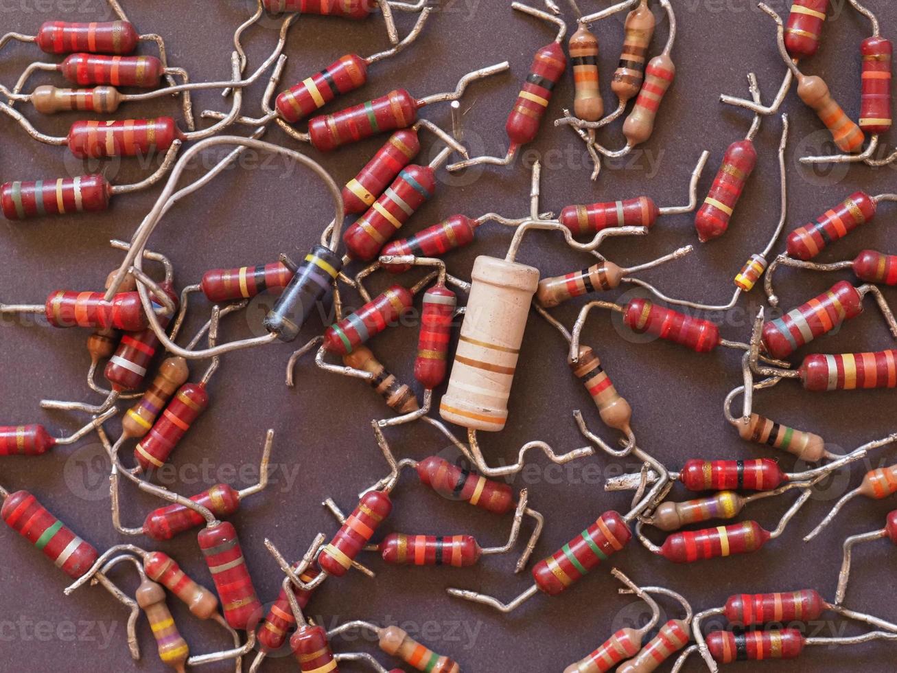 Passive electrical resistors photo