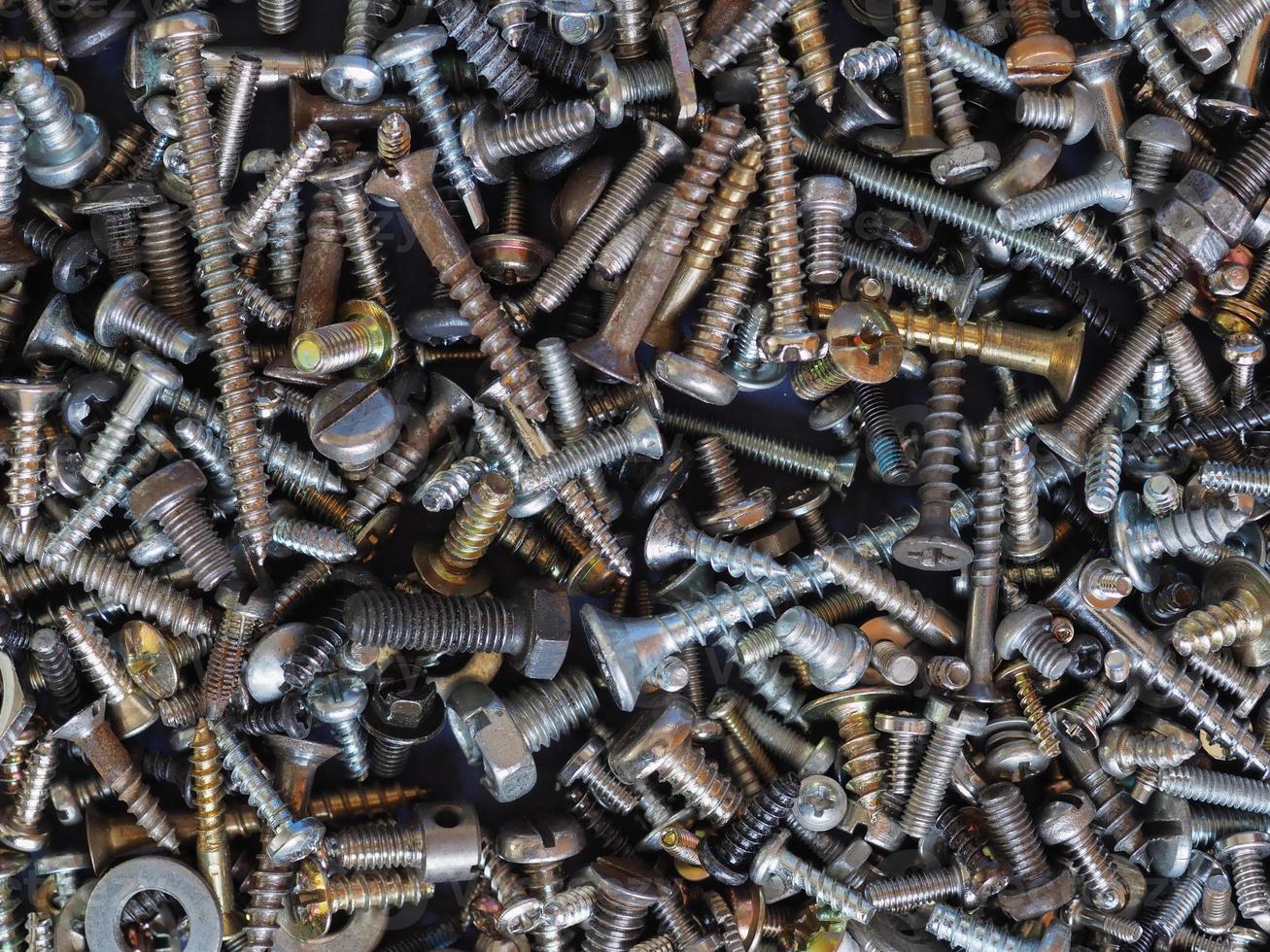 Set of screws photo