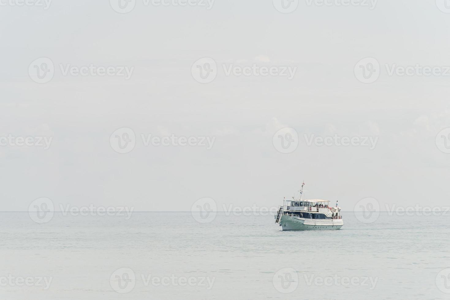 Cruise ship in the black sea photo