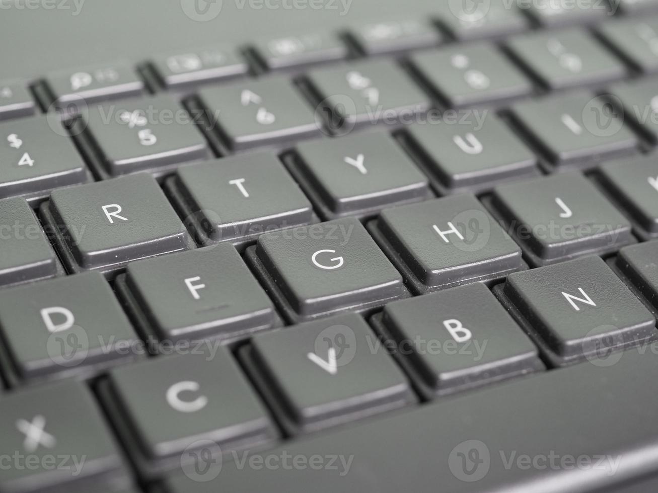 Computer keyboard close-up photo