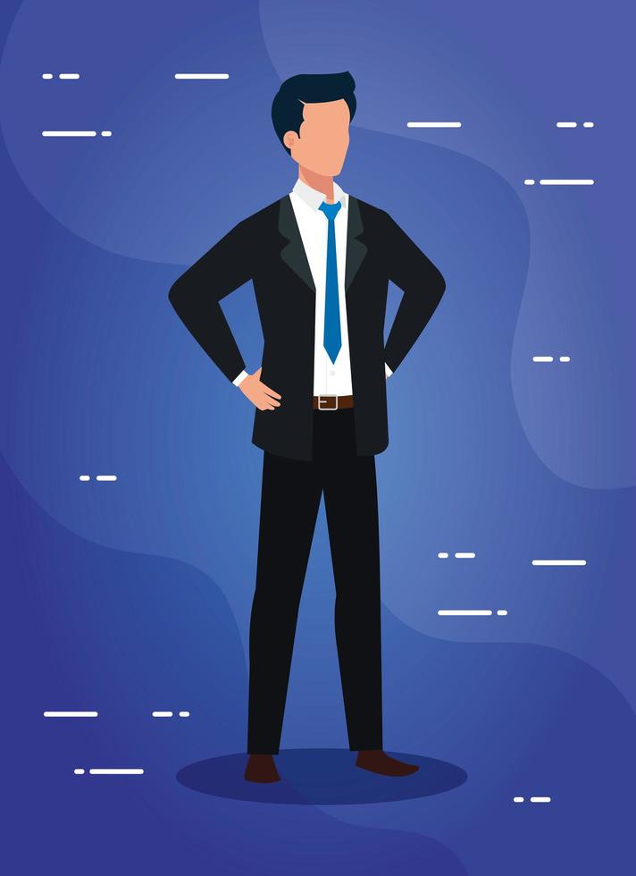 Avatar man person vector design