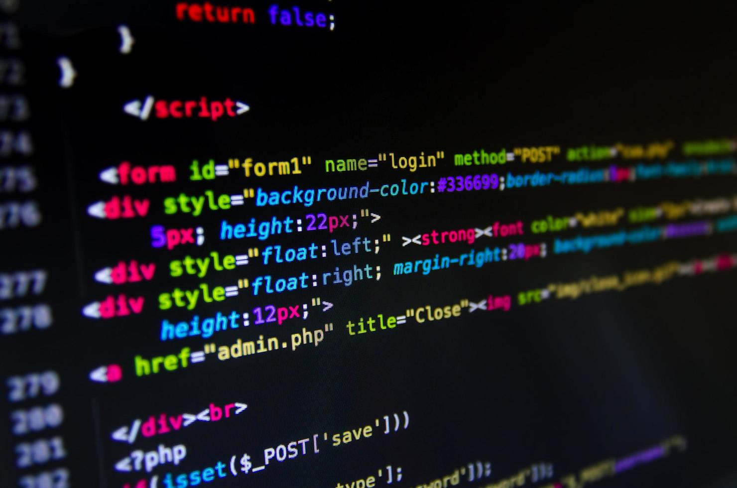 Desktop source code and Wallpaper by coding and programming. 3343387 Stock  Photo at Vecteezy