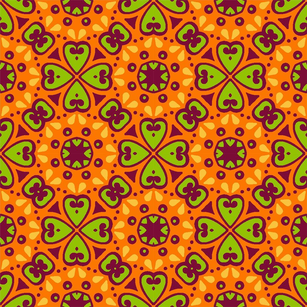 Pattern background ornament. Seamless decorative design vector