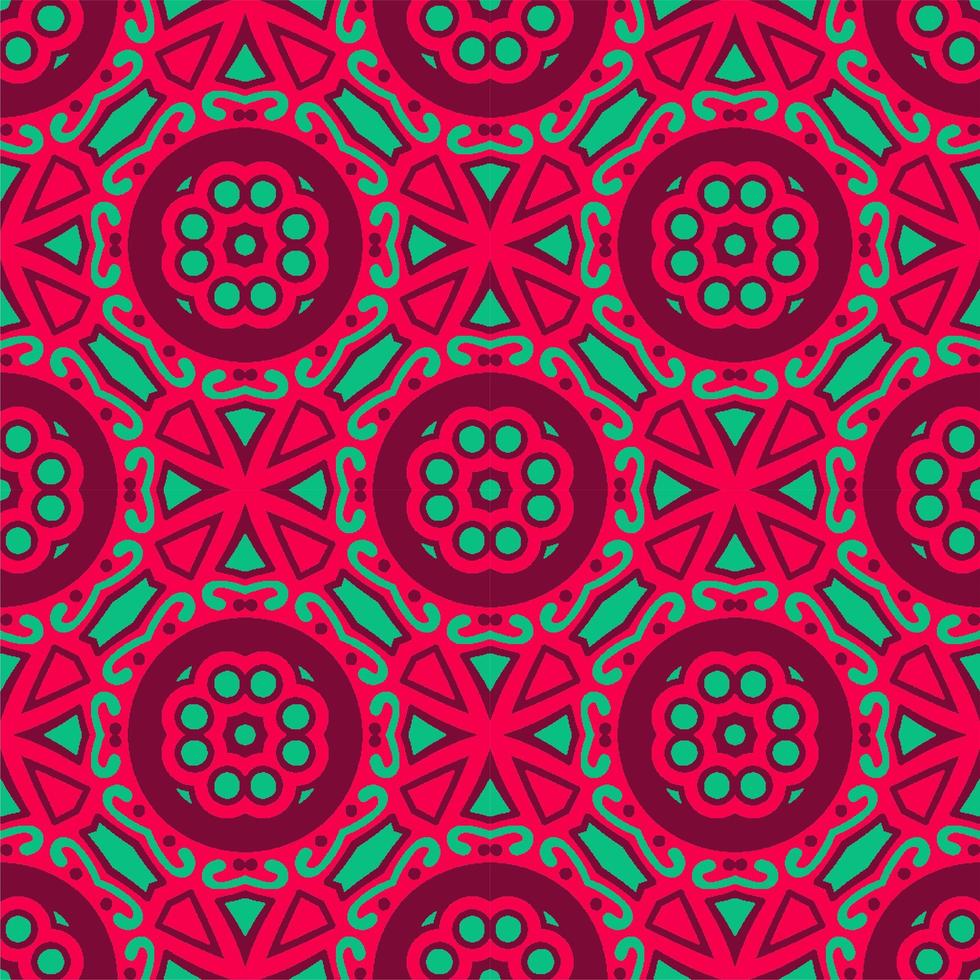 Pattern ornament luxury background. Seamless decorative design looping vector