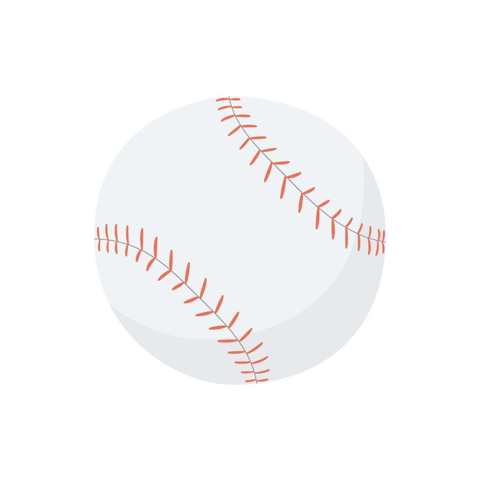 pelota de beisbol. dibujado a mano ilustración vectorial vector